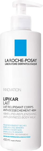 Mleczko do ciała La Roche-Posay Lipikar Lait nawilżające 400 ml (3337875552127) - obraz 1