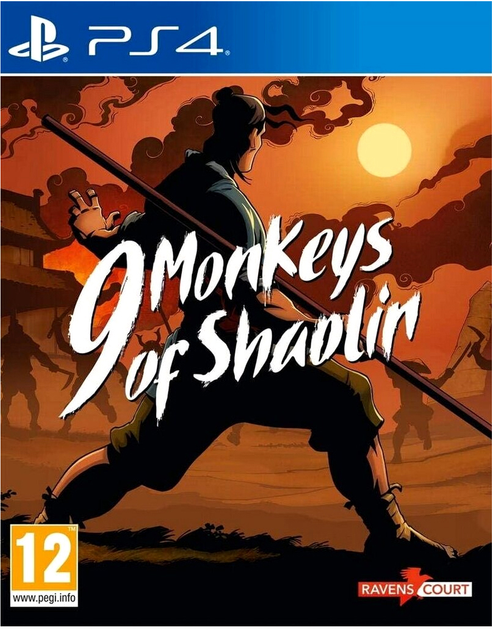 Gra PS4 9 Monkeys of Shaolin (Blu-ray) (4020628742737) - obraz 1