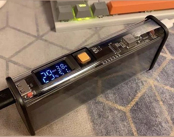 Корпус повербанка без аккумуляторов. 21700 х 4 шт. 2 USB, Type-C, Lightning. QC/PD - изображение 4