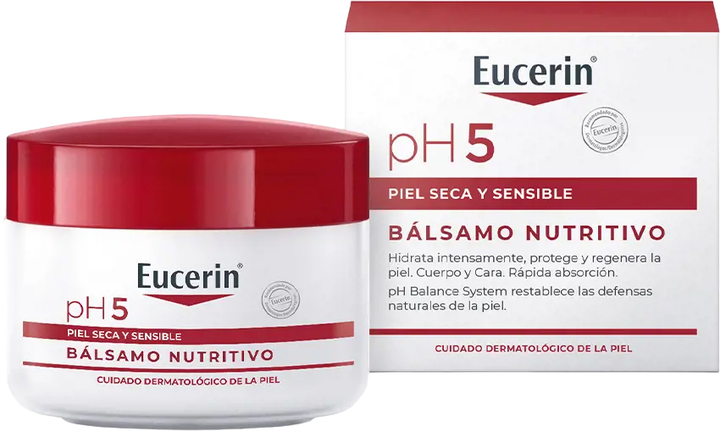 Бальзам для тіла Eucerin pH5 Nutrition 450 мл (4005800163128) - зображення 1