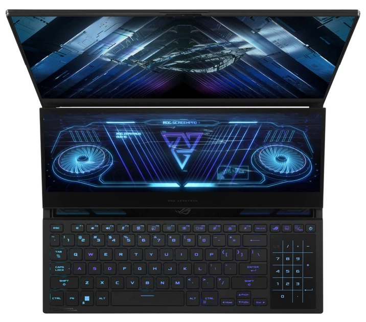 Ноутбук ASUS ROG Zephyrus Duo 16 2023 GX650PY-NM040W Black REF - изображение 4
