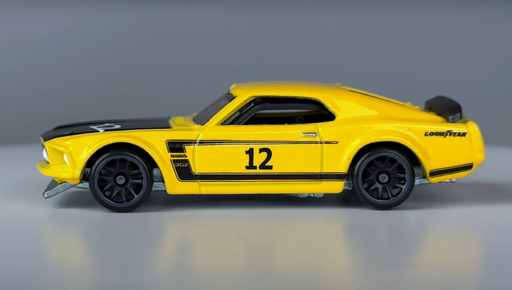 Тематическая Машинка Hot Wheels 1969 Ford Mustang Boss 302 Vintage