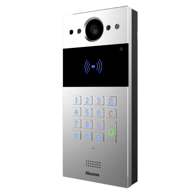 Багатоабонентна панель виклику AKUVOX R20K - Фото 2 Багатоабонентна панель виклику AKUVOX R20K - зображення 2