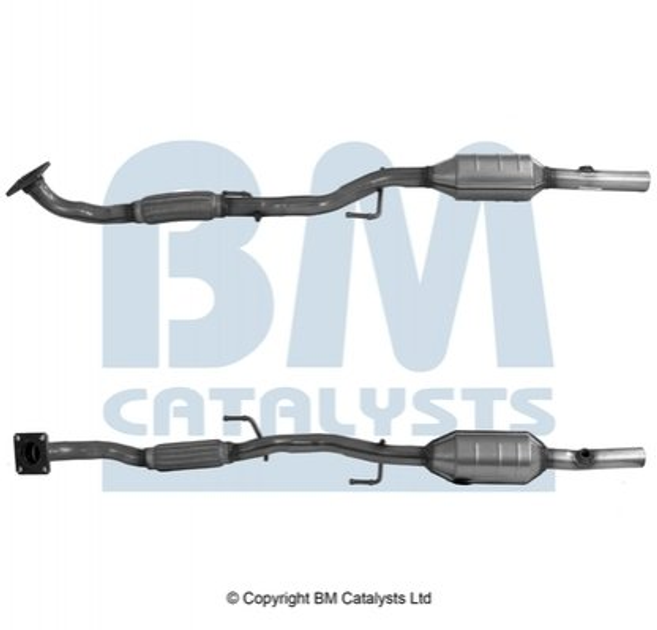 Каталізатор BM CATALYSTS BM91132H Seat Ibiza, Cordoba; Skoda Fabia; Volkswagen Polo 6Q0131701D, 6Q025358CX, 6Q0254500A - зображення 1