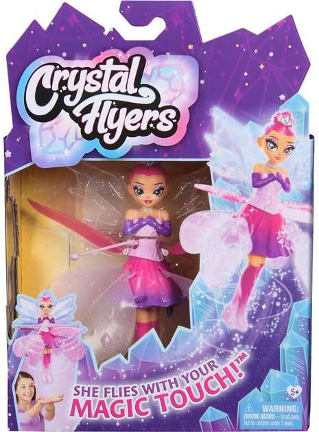 Інтерактивна лялька Spin Master Crystal Flyers Чарівна літаюча іграшка з кришталевими крилами (0778988504161) - зображення 1