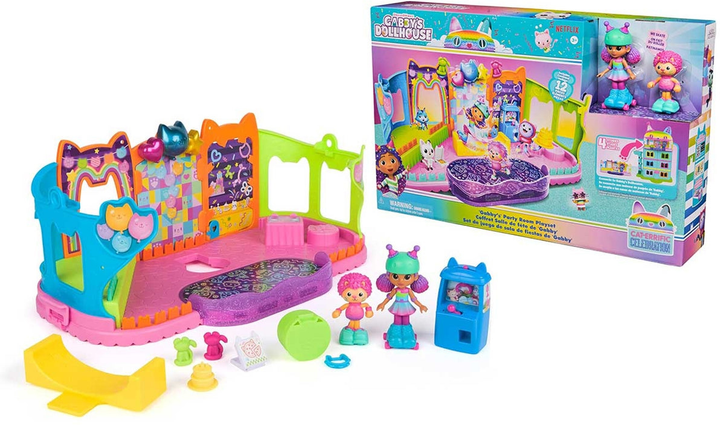 Набір іграшок Spin Master Gabby's Dollhouse Gabby's Party Room (0681147012394) - зображення 2