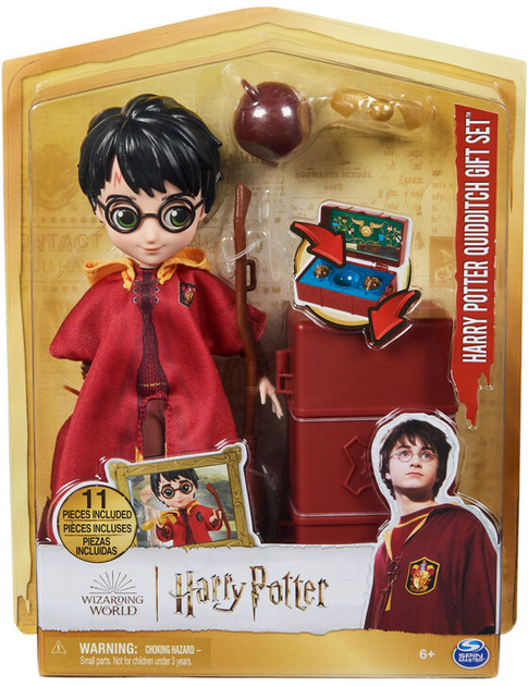 Zestaw zabawek Spin Master Wizarding World Harry Potter Quidditch Gift Set (0778988501955) - obraz 1