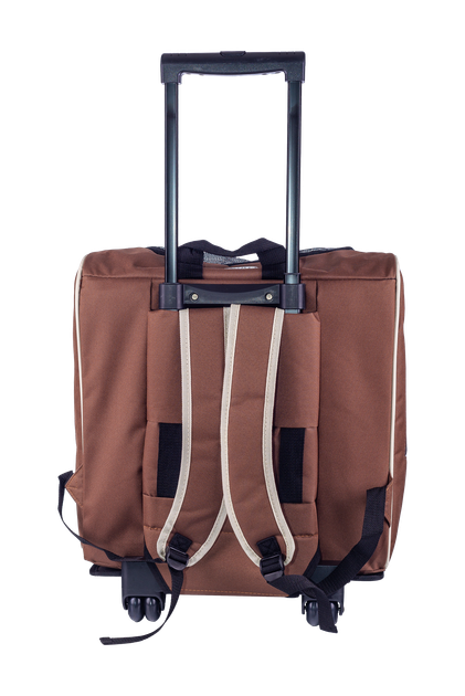 Рюкзак-візок для домашніх тварин SENFUL 3-In-1 Pet Trolley Brown - Фото 10 Рюкзак-візок для домашніх тварин SENFUL 3-In-1 Pet Trolley Brown - зображення 10