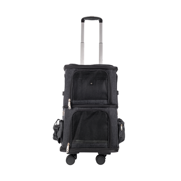 Сумка-візок для двох тварин Voyager Pet LVCB2339, Чорний - Фото 11 Сумка-візок для двох тварин Voyager Pet LVCB2339, Чорний - зображення 11