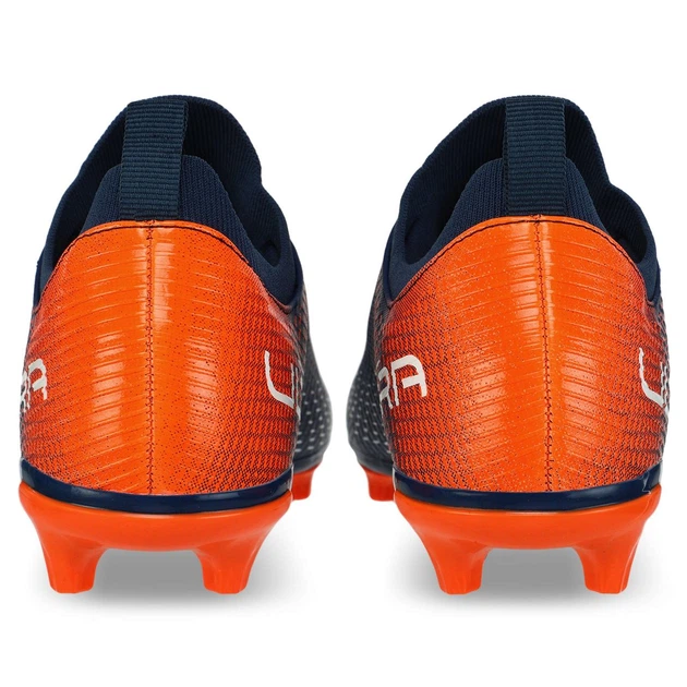 Бутсы футбольные с носком SP-Sport Ultra Game 0402-6 размер 42 Dark Blue-Orange - Фото 6 Бутсы футбольные с носком SP-Sport Ultra Game 0402-6 размер 42 Dark Blue-Orange - изображение 6