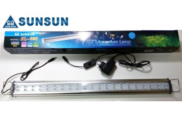 Світильник для акваріума SunSun SL-400 RWB LED 10 Вт червоно-біло-синій 40-55 см - зображення 2