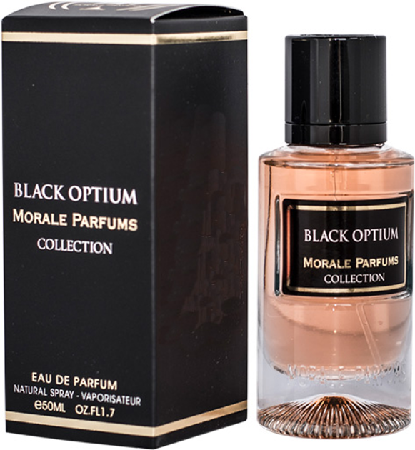 Акція на Парфумована вода Morale Parfums Black Optimum 50 мл (3747891034567/4820269862760) від Rozetka