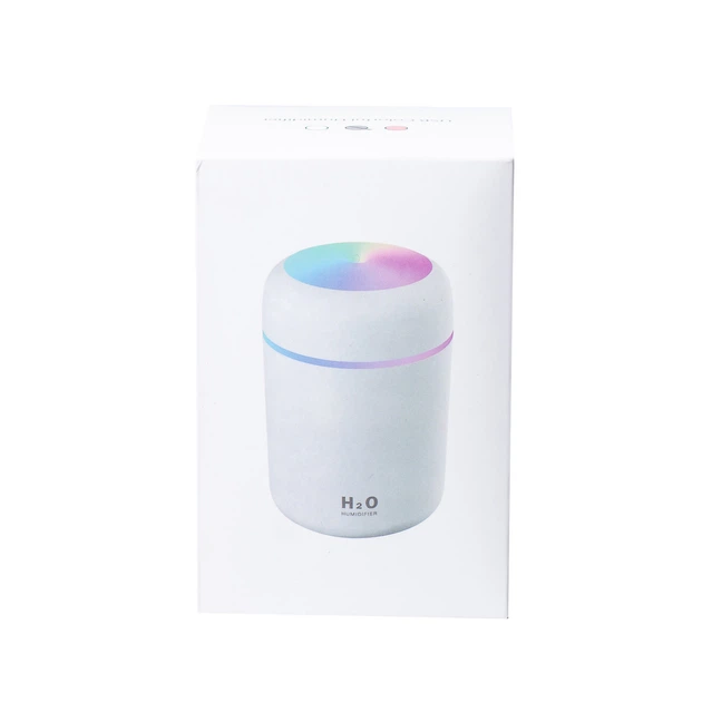 Зволожувач повітря H2O Humidifier USB 300ml очищувач зволожувач повітря Сірий - зображення 4