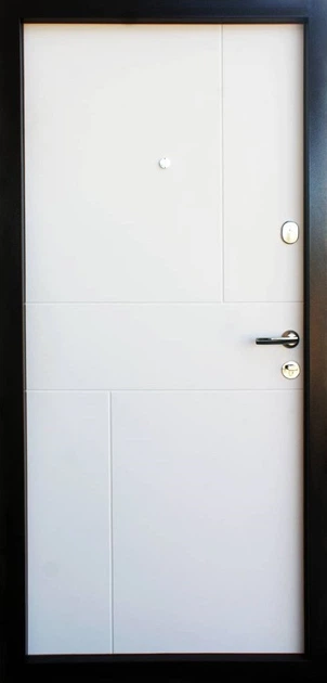 Вхідні двері Qdoors Стиль-М 850*2050мм Венге сірий / біле дерево - Фото 4 Вхідні двері Qdoors Стиль-М 850*2050мм Венге сірий / біле дерево - зображення 4