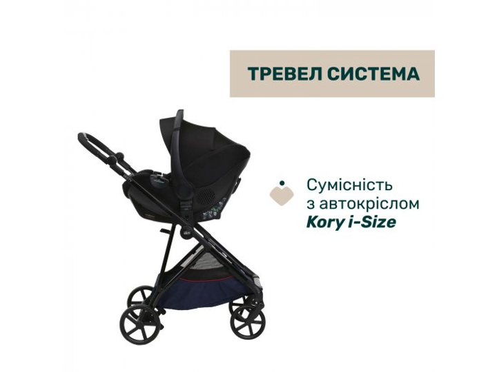Коляска 2 в 1 Seety, Chicco (синий), 87097.79.01 - изображение 2