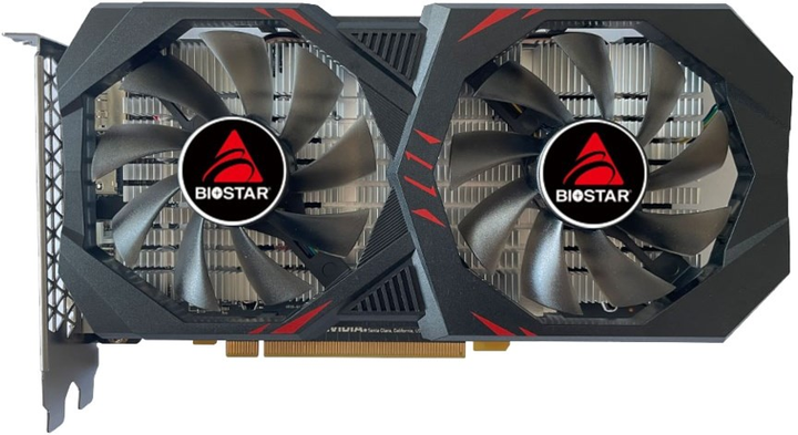 Видеокарта Biostar PCI-Ex GeForce GTX 1660 Ti Extreme Gaming 6GB GDDR6 (192bit) (1770/12000) (HDMI, DisplayPort, DVI-D) (VN1666TF69) - изображение 1