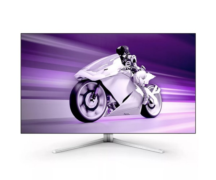 TFT 42" Philips 42M2N8900, OLED 4K UHD, 138Hz, 0.1ms, 2хHDMI, DP, USB-C, USB-hub, HAS, білий - изображение 1