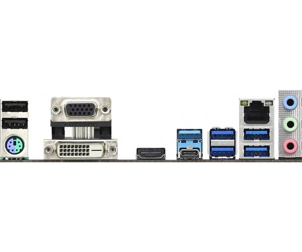 ASRock B450M Pro4 R2.0 (AM4/B450, 4*DDR4, 2xPCIex16, DVI-D/HDMI