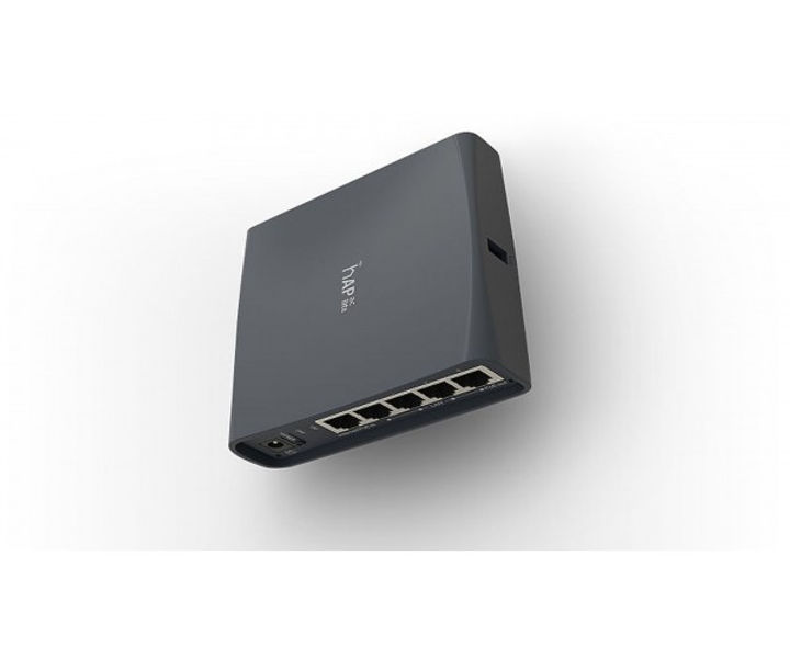 Маршрутизатор Mikrotik RB952UI-5AC2ND-TC, hAP ac lite tower, PoE, 2.4GHz b/g/n, 5GHz a/n/ac - зображення 6