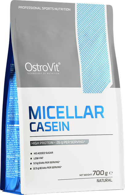 Протеїн OstroVit Micellar Casein 700 г Натуральний (5902232611786) - зображення 1