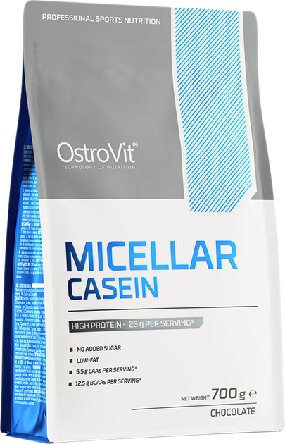 Протеїн OstroVit Micellar Casein 700 г Шоколад (5902232610451) - зображення 1