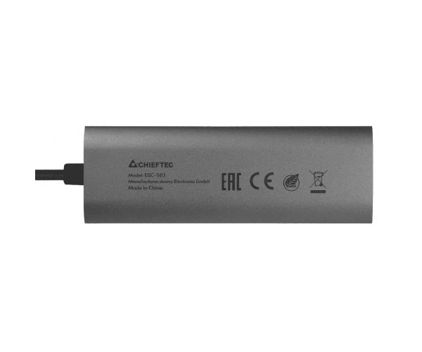 Док-станція USB3.2 Type-C --> HDMI/USB 3.2x2/USB-C/PD 80W 5-in-1 DSC-502 CHIEFTEC - изображение 3