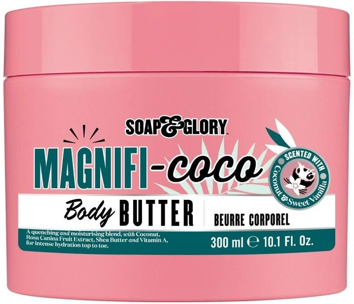 Масло для тіла Soap & Glory Magnifi-Coco Body Butter 300 мл (5000167343595) - зображення 1