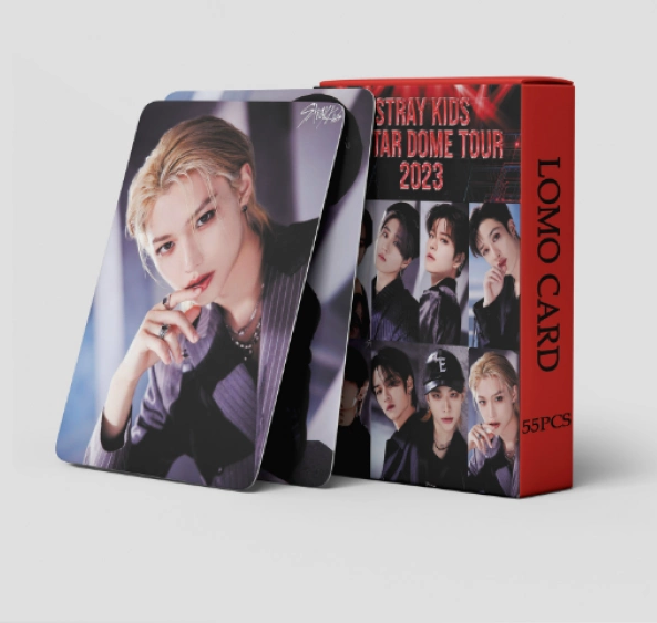 Ломо карточки 55 штук Stray kids стрей кидс к поп k pop lomo ломо фан карты (II) 21176 - изображение 6