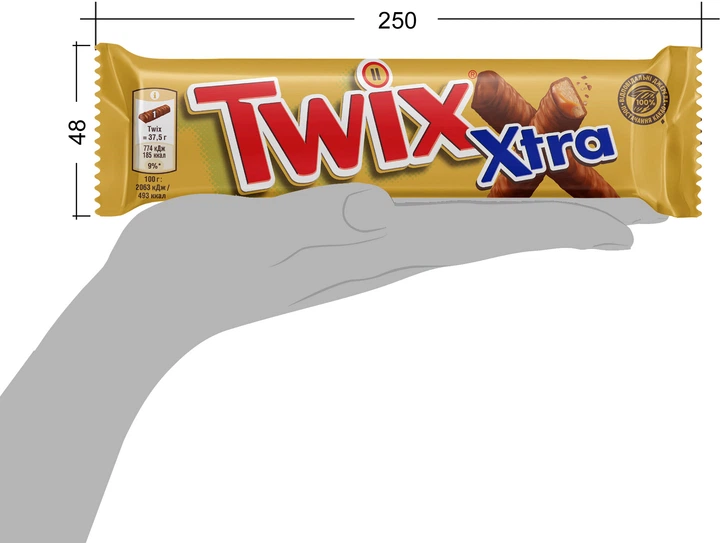 Упаковка батончиков Twix Extra 30 шт x 75 г (5000159558037) - изображение 7