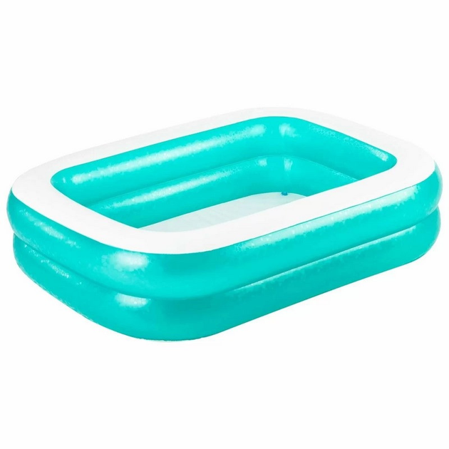Надувной бассейн семейный Bestway 54005(Green) прямоугольный 201 x 150 ...