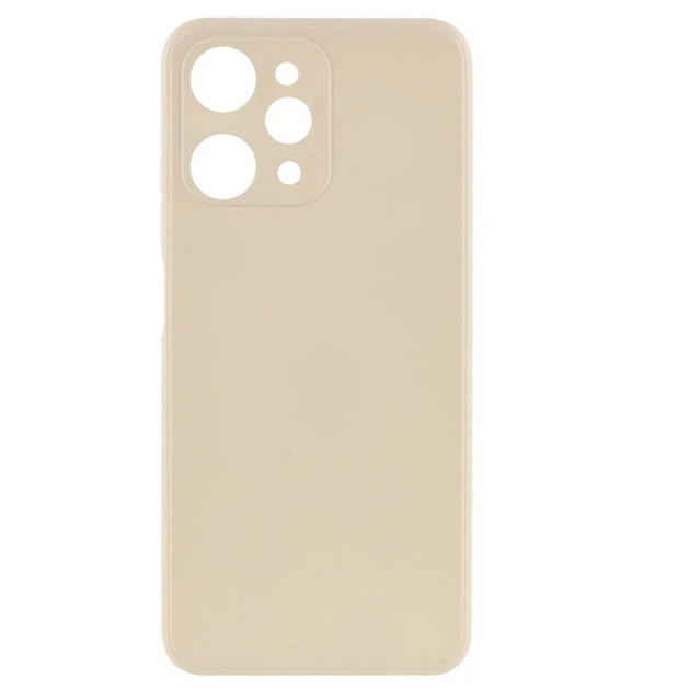 Чохол Fiji Style для Xiaomi Redmi 12 силікон бампер із захистом блоку камер античний білий - Фото 1 Чохол Fiji Style для Xiaomi Redmi 12 силікон бампер із захистом блоку камер античний білий - зображення 1