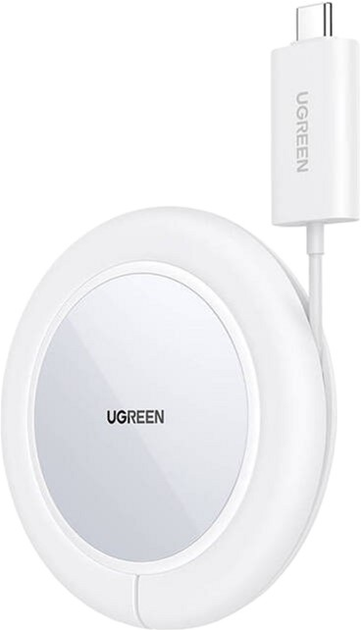 Ładowarka bezprzewodowa Ugreen 15 W Biały (6957303841233) - obraz 1