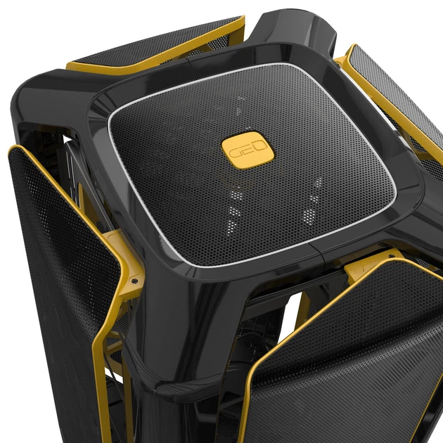 Корпус Geometric Future M2 The ARK Mesh Black (GEO-M2-MB) - изображение 5
