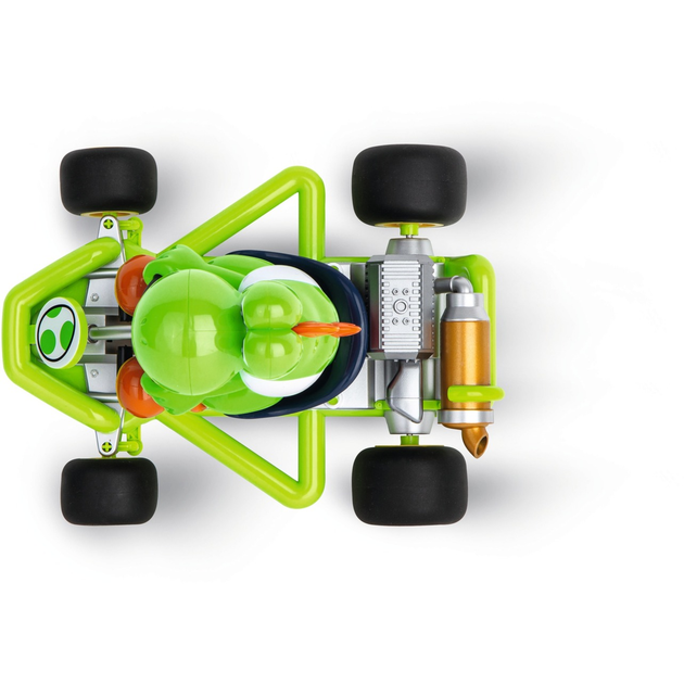 Автомобільмобіль Carrera RC Mario Kart Pipe Kart Yoshi 2.4 ГГц (9003150131939) - зображення 4