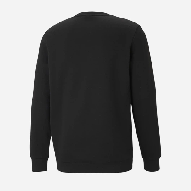 Світшот на флісі чоловічий Puma Ess Big Logo Crew Fl 586678-01 4XL Чорний (4063697319714) - зображення 5