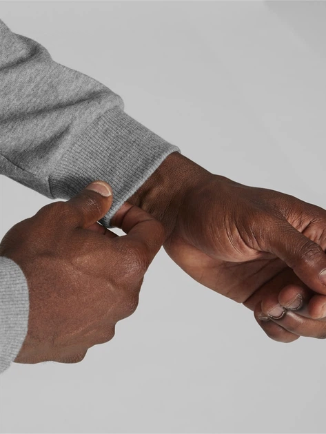 Світшот на флісі чоловічий Puma Ess Small Logo Crew Fl 586682-03 3XL Сірий (4063697317833) - зображення 5