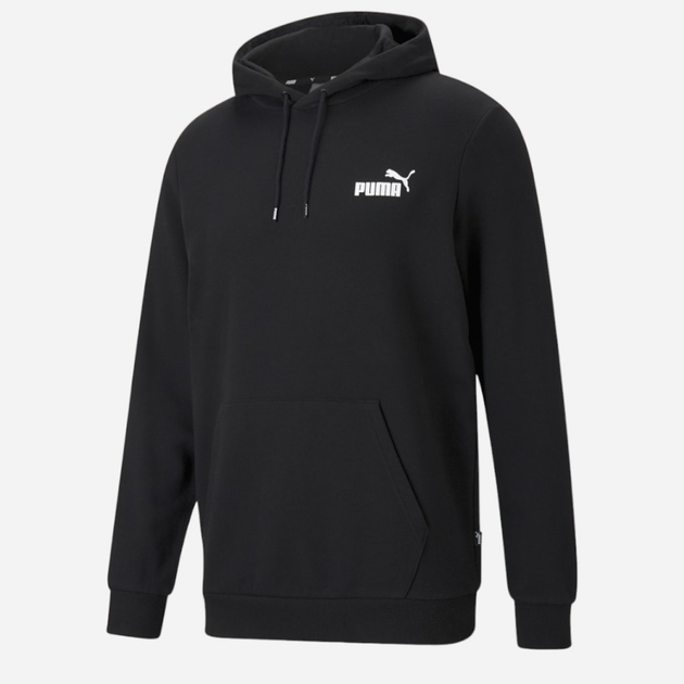 Худі чоловіче Puma Ess Small Logo Hoodie Tr 586692-01 4XL Чорне (4063697321779) - зображення 1