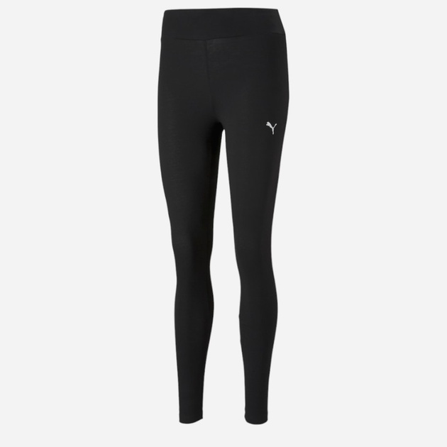 Спортивні легінси жіночі Puma Ess Leggings 58683551 L Чорні (4063697211285) - зображення 1