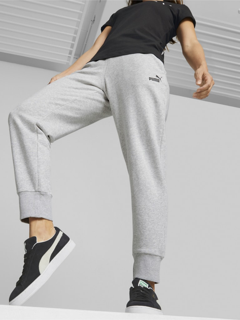 Spodnie dresowe damskie Puma Ess Sweatpants Tr Cl 586842-04 2XS Szare (4064535359541) - obraz 1