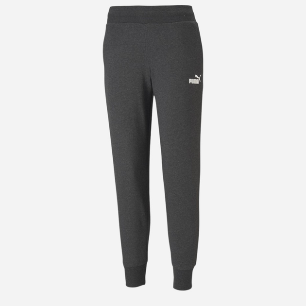 Spodnie dresowe damskie Puma Ess Sweatpants Tr Cl 58684207 M Ciemnoszare (4063697166288) - obraz 1