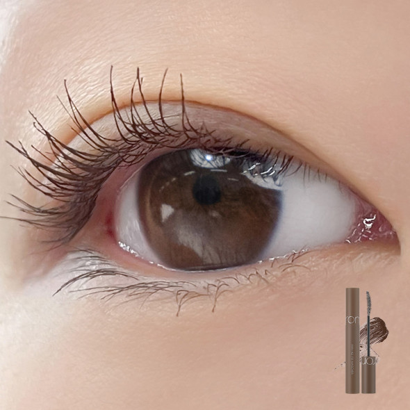 Удлиняющая тушь в коричневом оттенке Rom&nd Han All Fix Mascara Long Hazel L03, 7 г - изображение 3