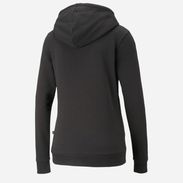 Bluza z kapturem damska Puma Ess+ Metallic Logo Hoodie Tr 84909601 L Czarna (4065453125010) - obraz 7