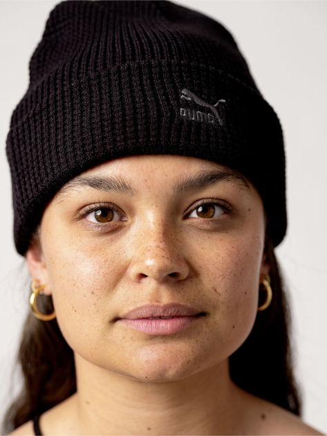 Czapka beanie Puma Archive Mid Fit Beanie 2284806 Czarna (4064533036550) - obraz 7