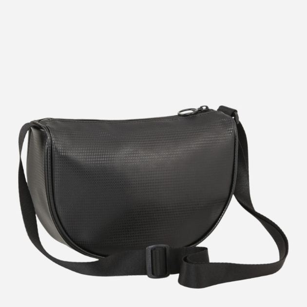 Спортивна сумка крос-боді через плече жіноча Puma Core Up Half Moon Bag 09028201 Чорна (4099685697946) - зображення 3