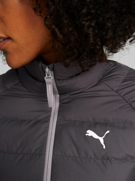 Куртка демісезонна коротка жіноча Puma Active Polyball Jacket 84940801 XS Чорна (4065449724791) - зображення 4