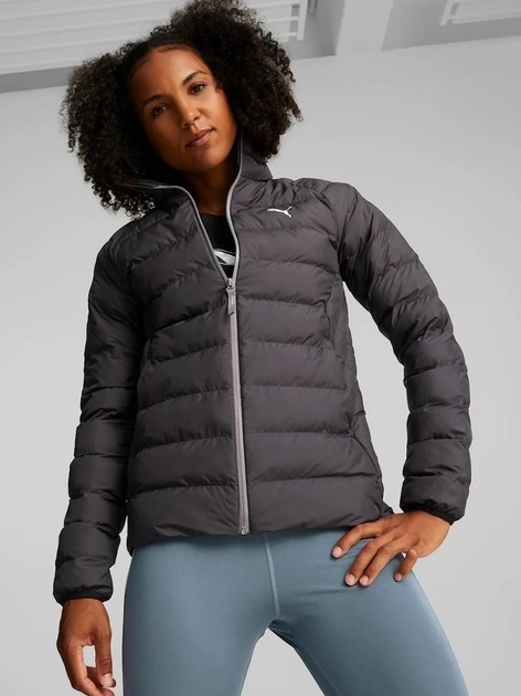 Kurtka przejściowa damska krótka Puma Active Polyball Jacket 84940801 S Czarna (4065449724753) - obraz 1