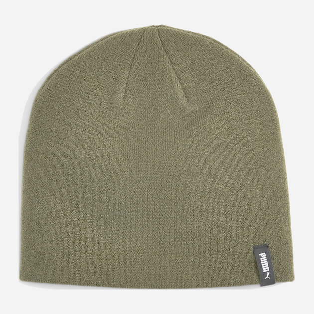 Czapka beany Puma Ess Classic Cuffless Beanie 2343313 Khaki (4099683458747) - obraz 2