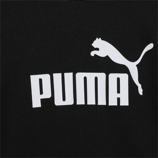 Dziewczęca bluza z kapturem Puma Ess Logo Hoodie Tr G 58703001 122-128 cm Czarna (4063697161054) - obraz 3