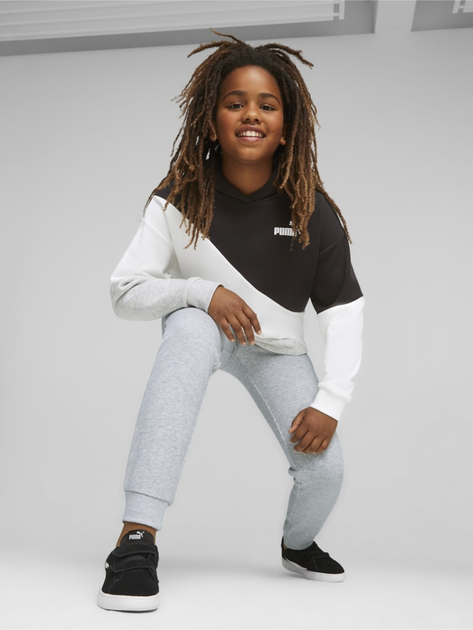 Młodzieżowe spodnie dresowe dla dziewczynki Puma Ess Sweatpants Tr Cl G 58703704 158-164 cm Jasnoszare (4063697160927) - obraz 3