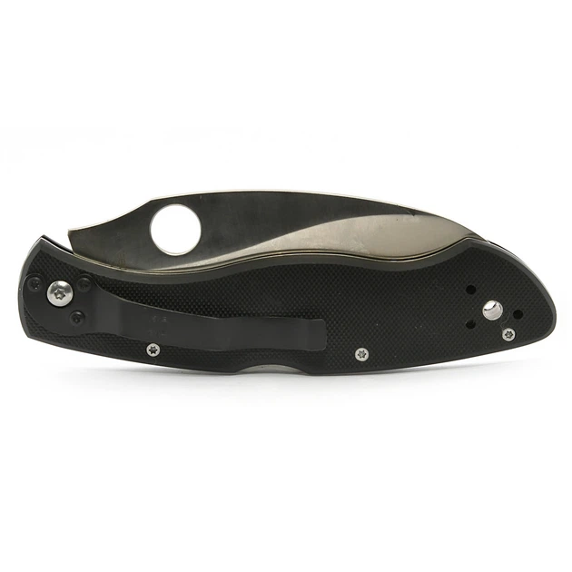Ніж складаний кишеньковий тактичний Spyderco Civilian з зубчастої заточуванням (spyderco 468) - зображення 5